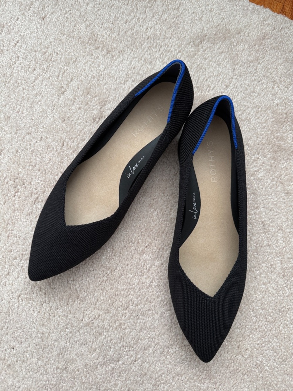 Rothy's The High Point in Black Size 9